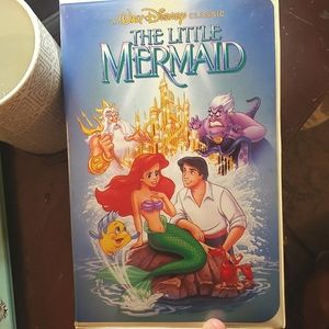 Rare/Valuable/Banned Cover Black Diamond Edition VHS Disney's The Little Mermaid